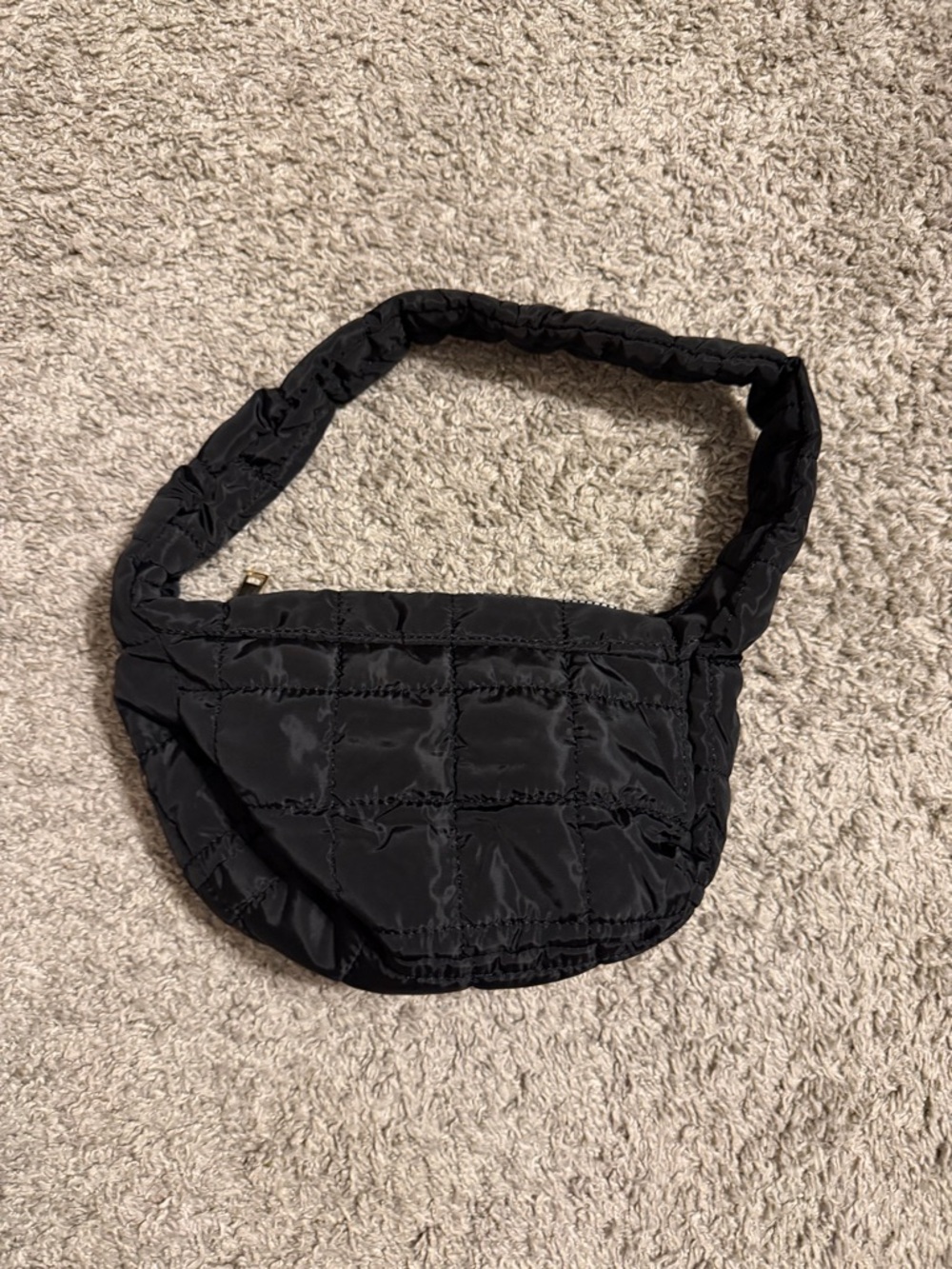 Small quilted handbag